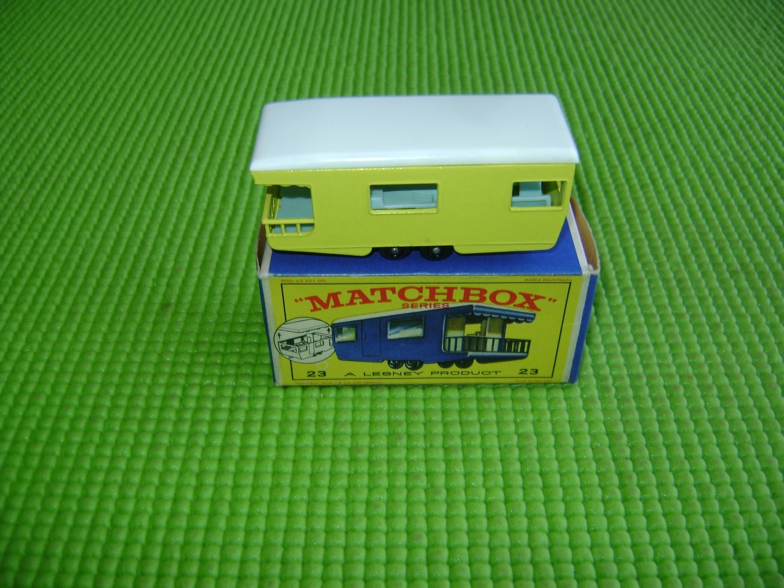Matchbox 23d, Trailer Caravan - Free Price Guide & Review