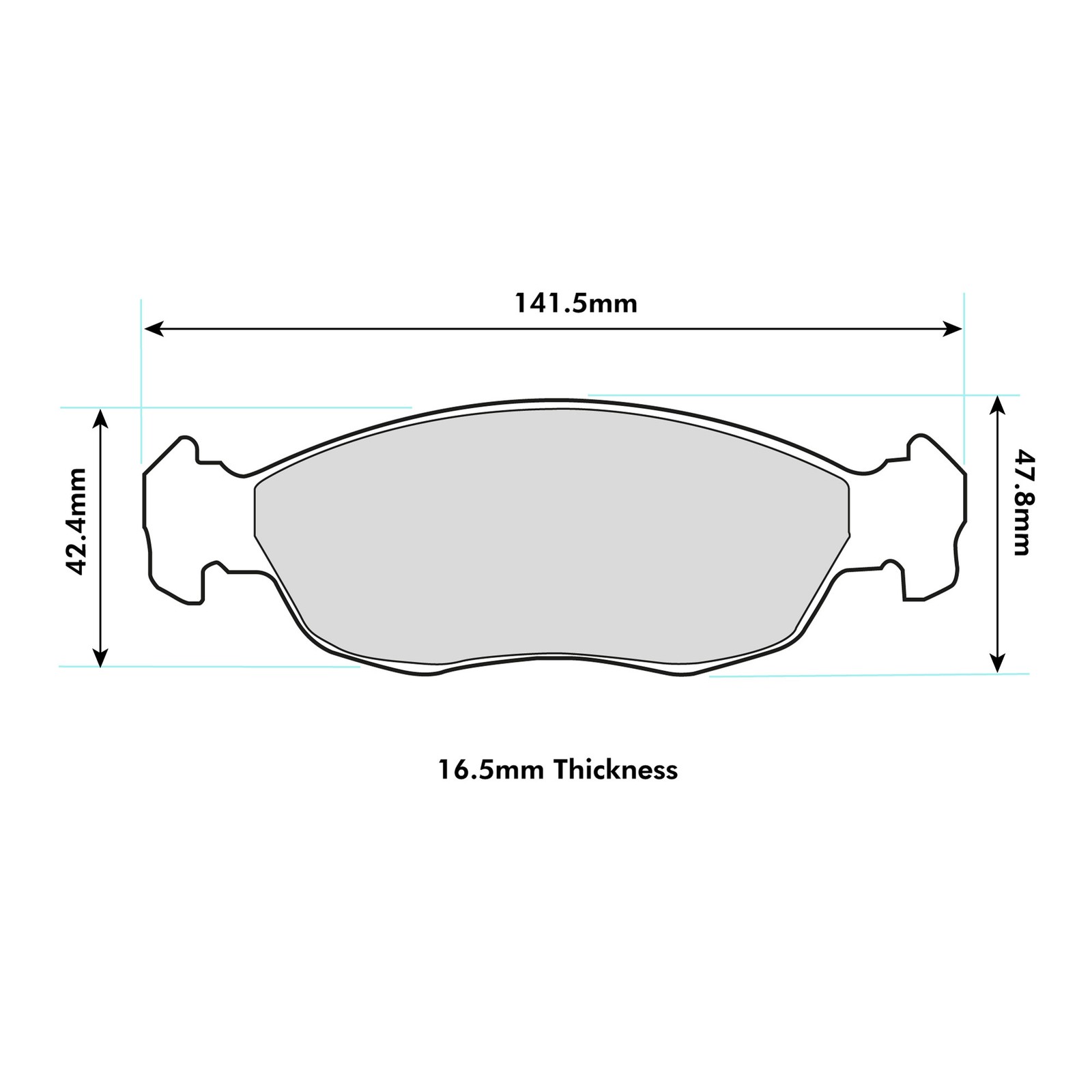 Ferodo DS3000 Front Brake Pads For Citroen & Peugeot Inc Xsara/Saxo/106/306