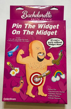 Bachelorette (Brand New) Pin The Widget On The Midget Game