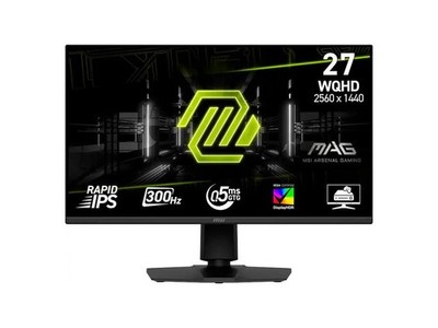 MSI 27 inch QHD 2K 1440P 300Hz Rapid VA AMD FreeSync (Adaptive Sync) Mini LED Ga