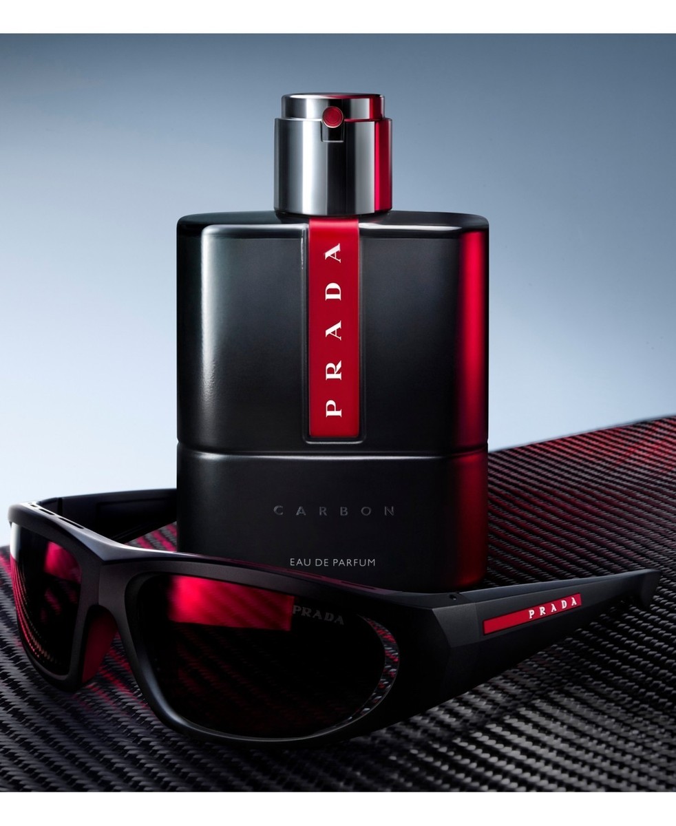 Prada Luna Rossa Carbon Eau De Parfum Spray 3.3 Oz For Men | Fresh