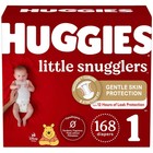 Huggies Little Snugglers Diapers Huge Pack - Size 1 (168ct)