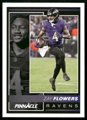 Zay Flowers - 2024 Panini Encore Football - Pinnacle #16