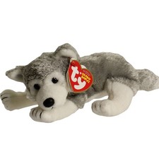TY Beanie Baby - AVALANCHE the Husky (8 inch) - MWMTs Stuffed Animal Toy