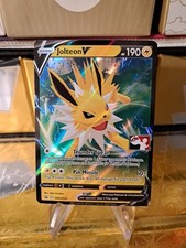 Jolteon V Pokemon Prize Pack Serie 1 Carta Pokemon Promo NM/LP Timbro Swsh151