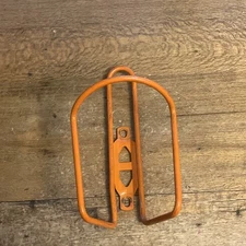 Vintage Minoura Water Bottle Cage Orange 90s 00s Road MTB Touring Hybrid ATB