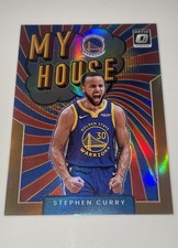 2021-22 Panini Donruss Optic - My House Stephen Curry #3 Orange Prizm 39/39