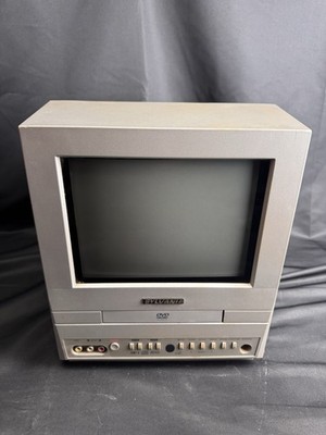 Sylvania SSC509D 9'' TV/DVD Combo Retro Gaming CRT Television No  Remote READ