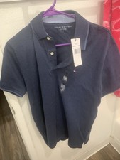 Tommy Hilfiger Blue Polo Shirt Size M dium