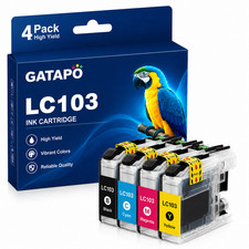 LC103-4PK ink Compatible Ink Cartridge for DCP-J152W MFC-J245