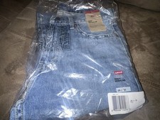 Levi  s Men's 505 Jeans Regular Fit Straight Leg NWT 505-1277