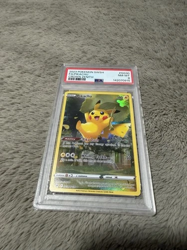 PSA 8 Pikachu Crown Zenith #GG30 2023 Pokemon Crown Zenith 142070915