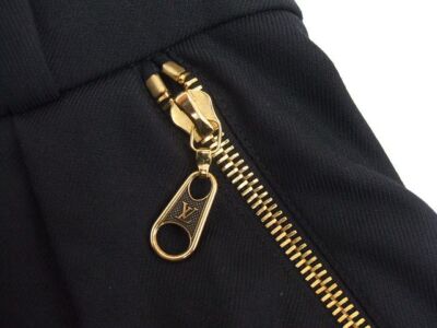 e9 LOUIS VUITTON フランス製　綿100%  チノパン　34 LV Blason Cotton Jacquard Chino Pants - Men - Ready-to-Wear