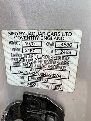 97-03 Jaguar X100 XK8 XJ8 Automatic Transmission Assembly ZF 5HP