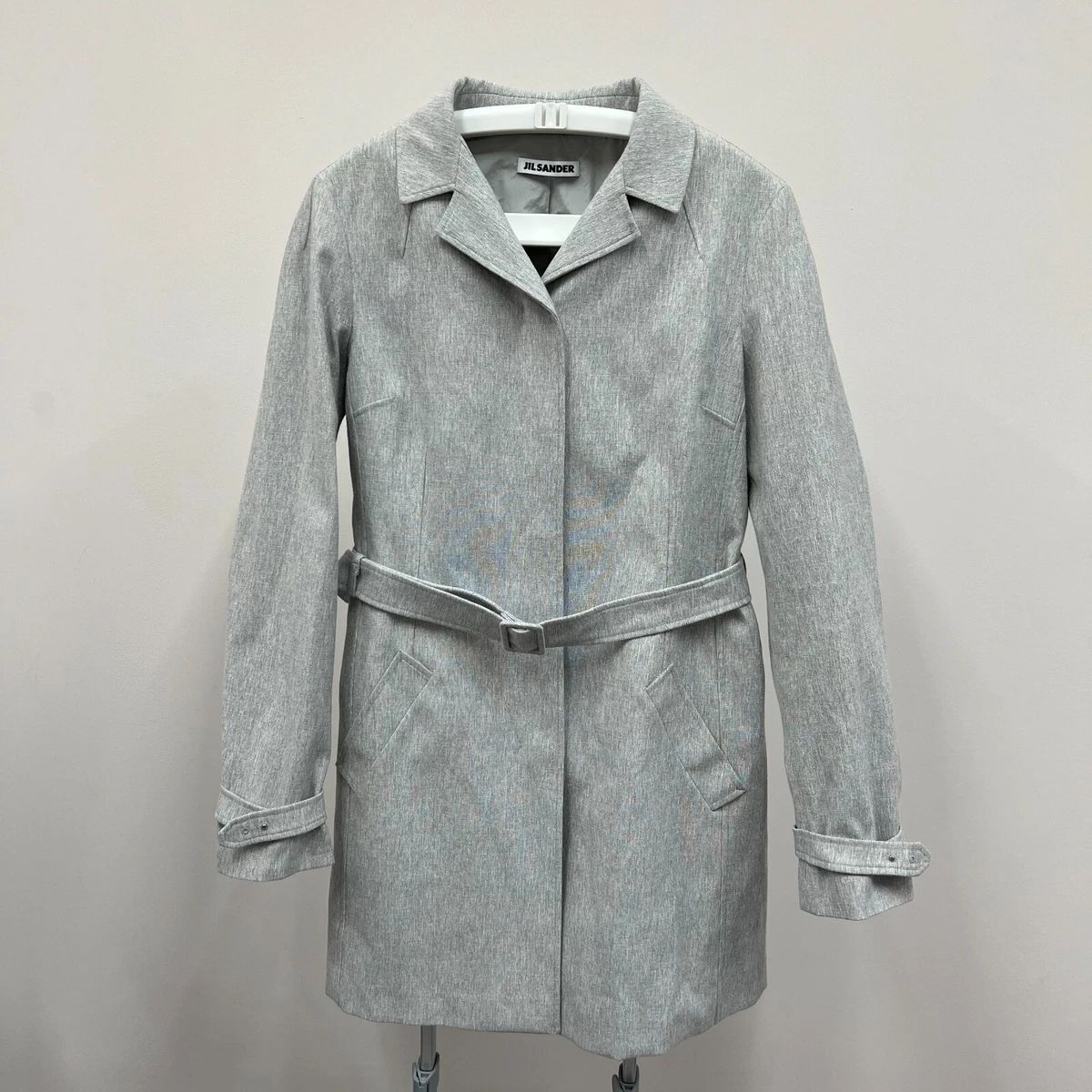Jil Sander Trench Coat Jacket Women s Size 40