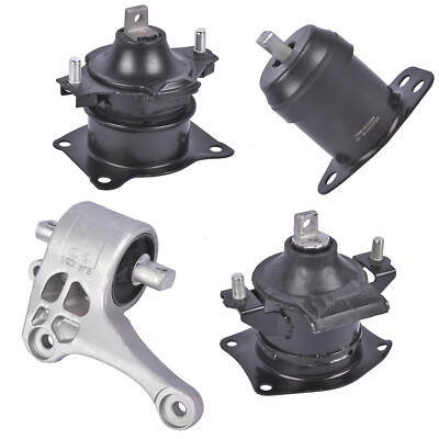 4pcs Engine Motor & Transmission Mount for Acura RL 2005-2008 3.5L MK195 MK193