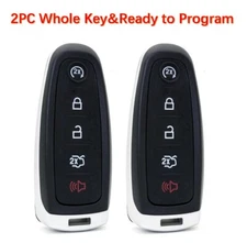 2 For 2013 2014 2015 2016 Lincoln MKS MKT MKX Keyless Entry Remote Car Key Fob