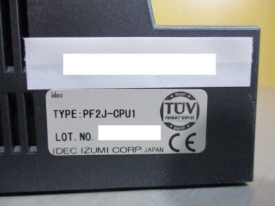 IDEC FA-2J PFJ-N083U PF2J-CPU1 Programmable Controller Used IDEC FA-2J PFJ-N083U PF2J-CPU1 Programmable Controller Used