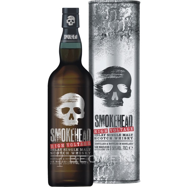 Smokehead High Voltage 0,7 L 58%Vol Peated Islay Single Malt Scotch Whisky-image