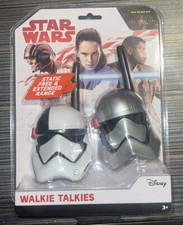 Disney Walkie Talkies Star Wars Storm Trooper Unopened New In Box 2017