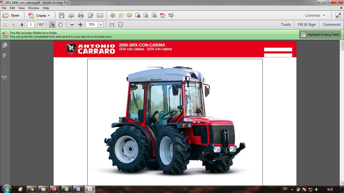 trattore antonio carraro usato subito