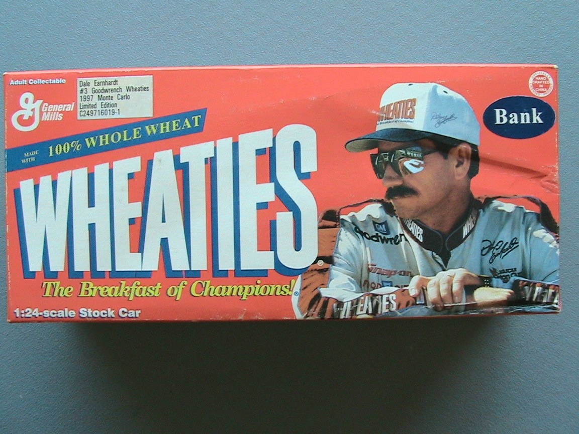 Miniature Dale Earnhardt Wheaties Monte Carlo 1997 - Sports Image 1/18 Nascar