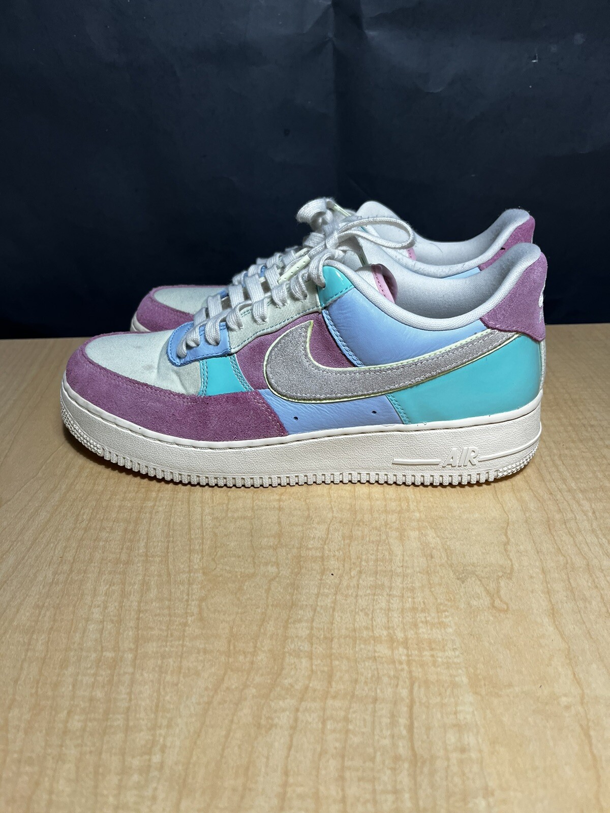 Nike Air Force 1 Spring Patchwork Easter Pastel P… - image 3