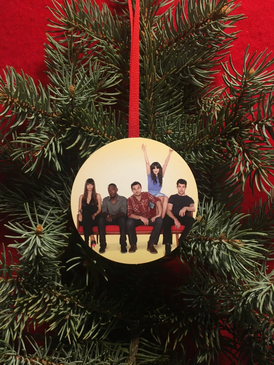 NEW GIRL Zooey Deschanel Christmas Tree Ornament Ugly Holiday