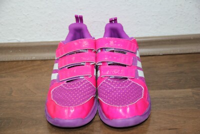 ADIDAS PERFORMANCE Fluid 3 Klett Turnschuhe pink lila Gr 36 2/3 Sneaker