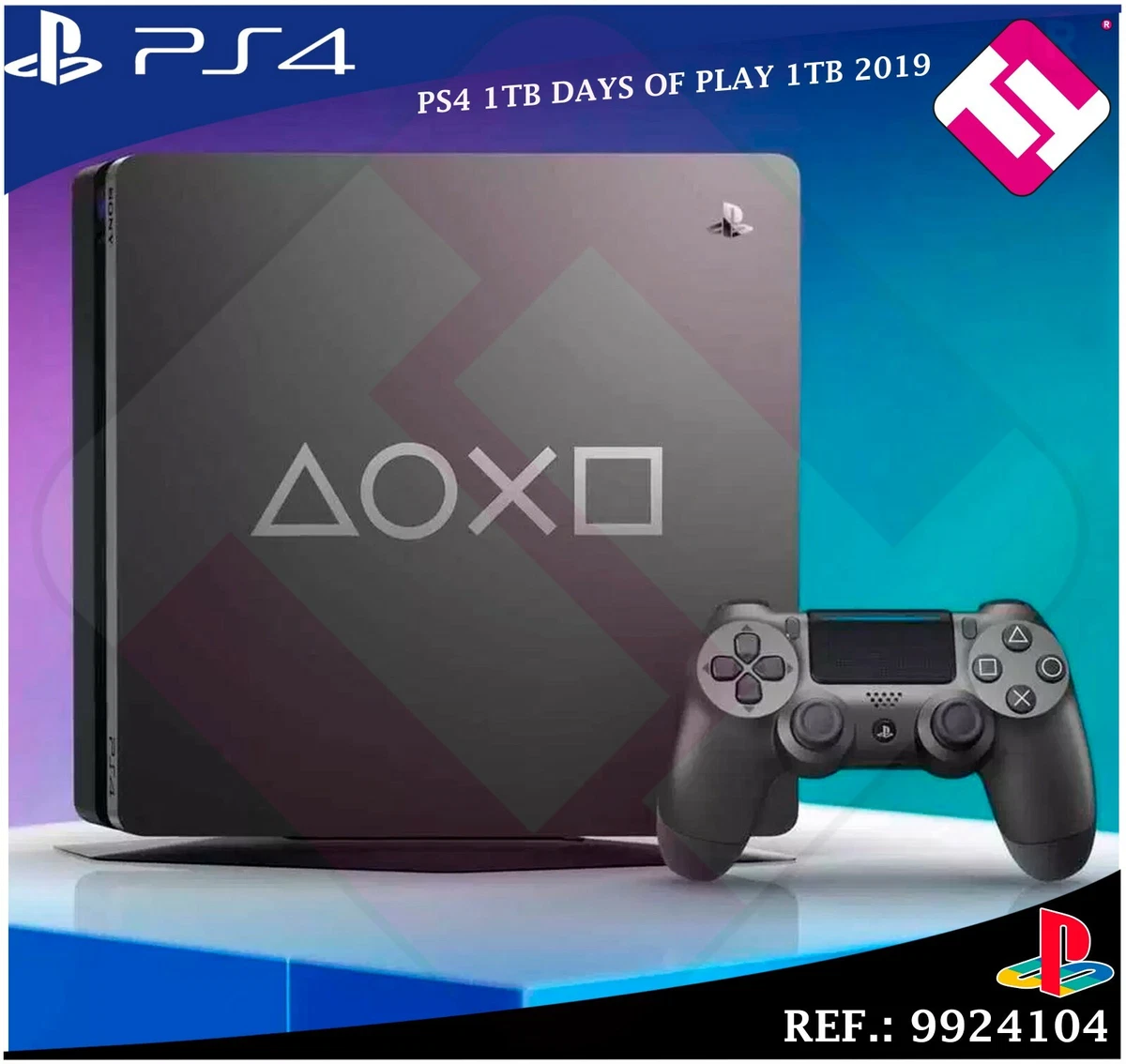 PlayStation 4 Slim 1000GB - Gris - Edición limitada Days of Play