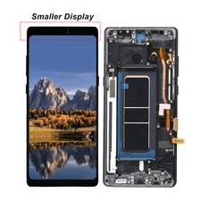 For Samsung Galaxy Note 8 Smaller OLED Display LCD Touch Screen Digitizer Frame