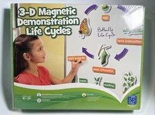 Educational Insights 3-D Magnetic Demonstration Butterfly Life Cycle Grades K+