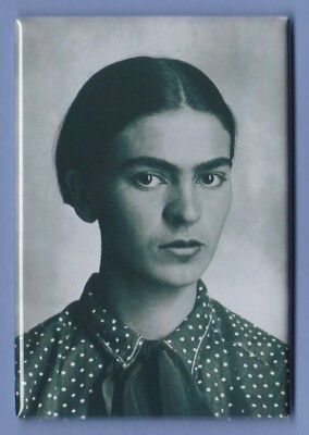 FRIDA KAHLO *2X3 FRIDGE MAGNET* MEXICAN PAINTER SELF PORTRAITS ARTIST FOLK ART