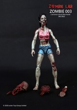 Figura de acción Zombie Lab escala 1/18 (4") Zombie 3