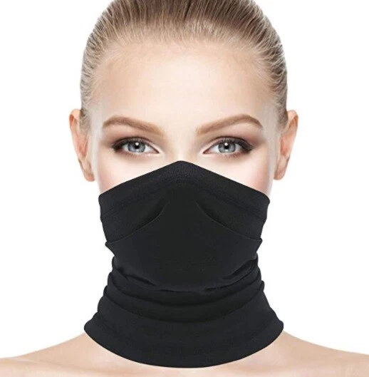 Faixa de cabelo multifuncional pescoço snood tubo gaiter esportes corrida tiara unissex - Imagem 4 de 4