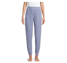 Secret Treasures Women's Waffle Sleep Jogger size Small Blue Elastic Waist New