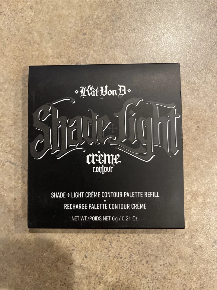 New KVD Vegan Beauty Shade + Light Cream Contour Palette Refill Hazel .21oz NEW - Image 2 of 3