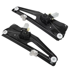 For Land Rover Range Rover 2003-2009 Pair Rear Window Regulator & Motor Assembly