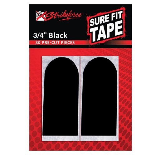 (3er Pack) KR Strikeforce Sure Fit Bowling Daumen Einsatz Band 3/4" schwarz 30 Stück - Bild 1 von 1