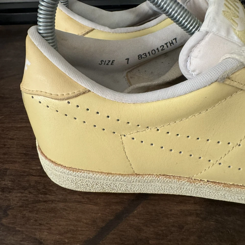 Nike Vintage Wimbledon Zapatos Tenis Entrenadores, Años 80 1983, EE. UU. Talla 7 Foto 2 de 4