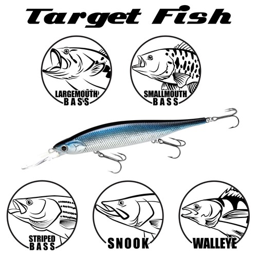 LUCKY CRAFT Lightning Pointer 110DD - 269 BE Gill (1qty) Top Quality Longbill - Picture 5 of 6