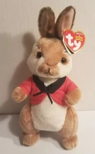 2018 FLOPSY Rabbit Beanie Baby from the Peter Rabbit Movie 8” NEW