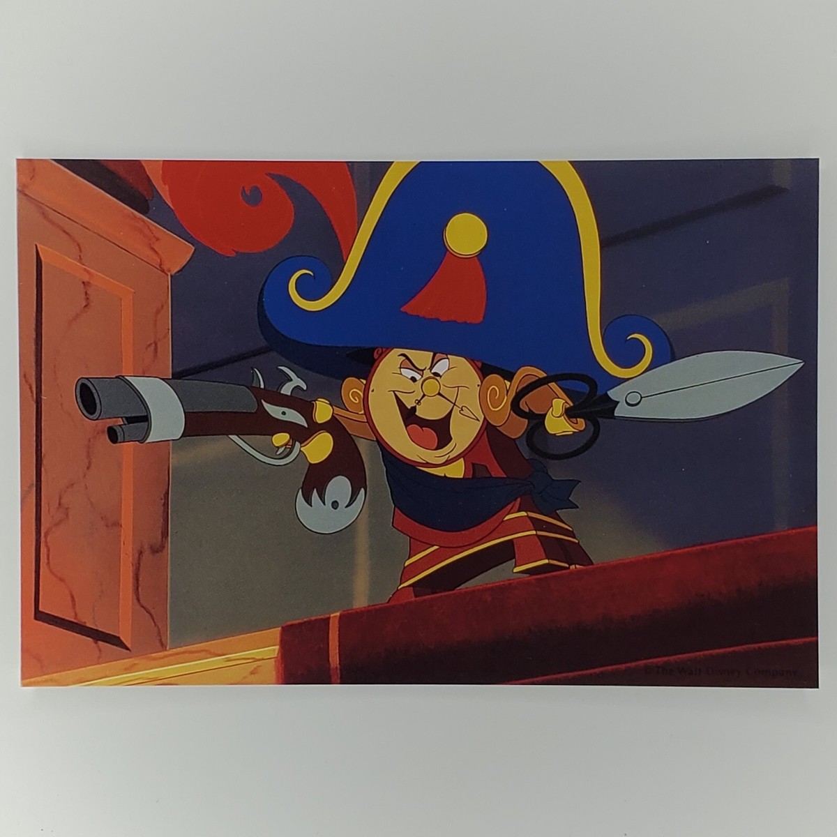 Beauty and the Beast Postcard Japan Disney Treasures Captain