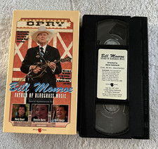 Bill Monroe Father Of Bluegrass Music VHS VCR Video Tape