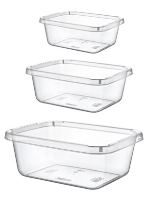 Klar Kunststoffbecken Rechteck Brotteig Mischen Spülbecken Schüssel Wanne