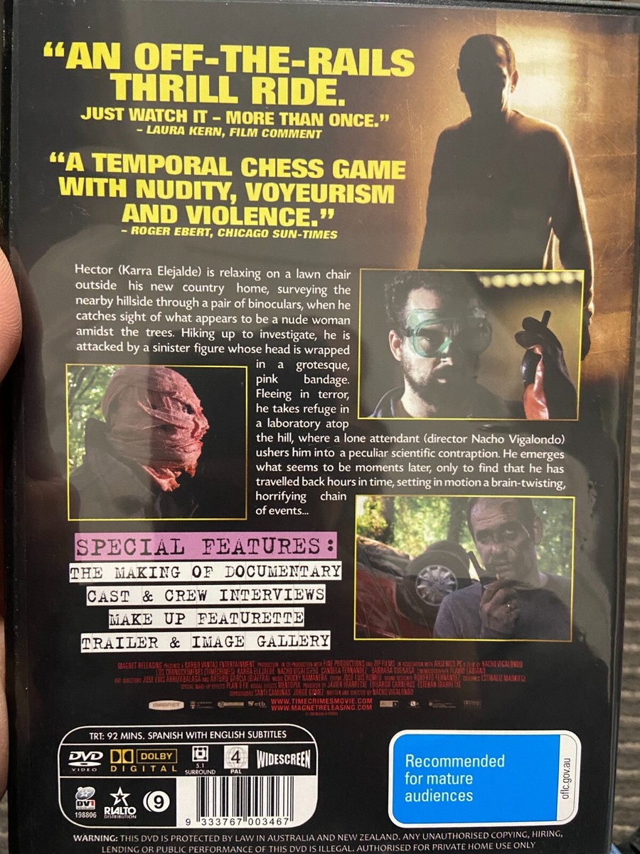 Timecrimes (DVD, 2007) for sale online | eBay