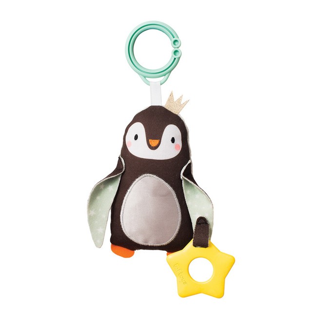 taf toys prince the penguin baby soother