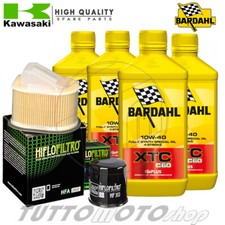 Tagliando KAWASAKI Z 800 E ABS 2013 2014 2015 2016 / Olio Bardahl XTC + Filtri