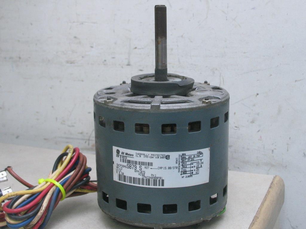 GE Motors 5KCP39MGS879S Blower Motor 1/2HP 115V 1075RPM 1PH