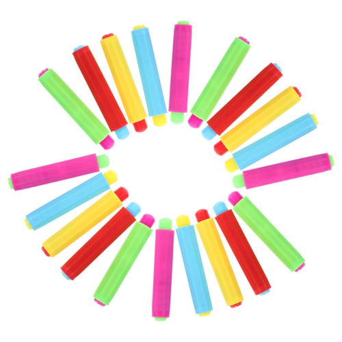 30Pcs Chalk Holder Adjustable Plastic Chalk Clip Holder Colored Chalk Holders
